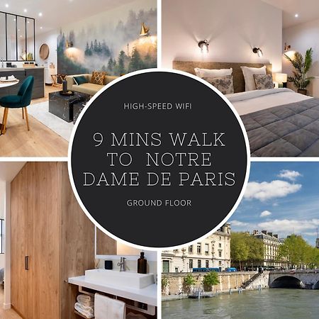 Appartement Cosy A 9 Min A Pied De La Cathedrale Notre Dame París Exterior foto