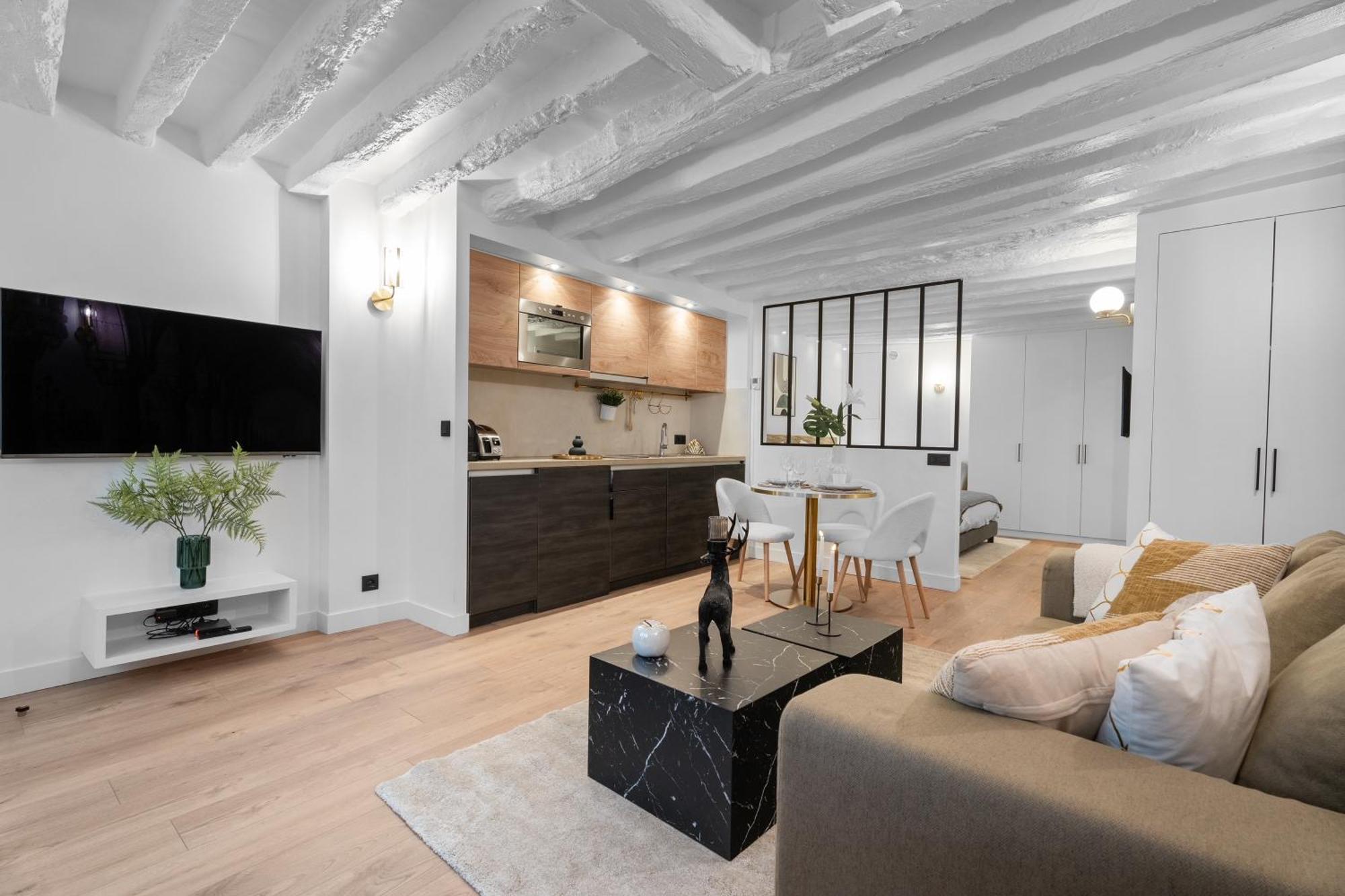Appartement Cosy A 9 Min A Pied De La Cathedrale Notre Dame París Exterior foto