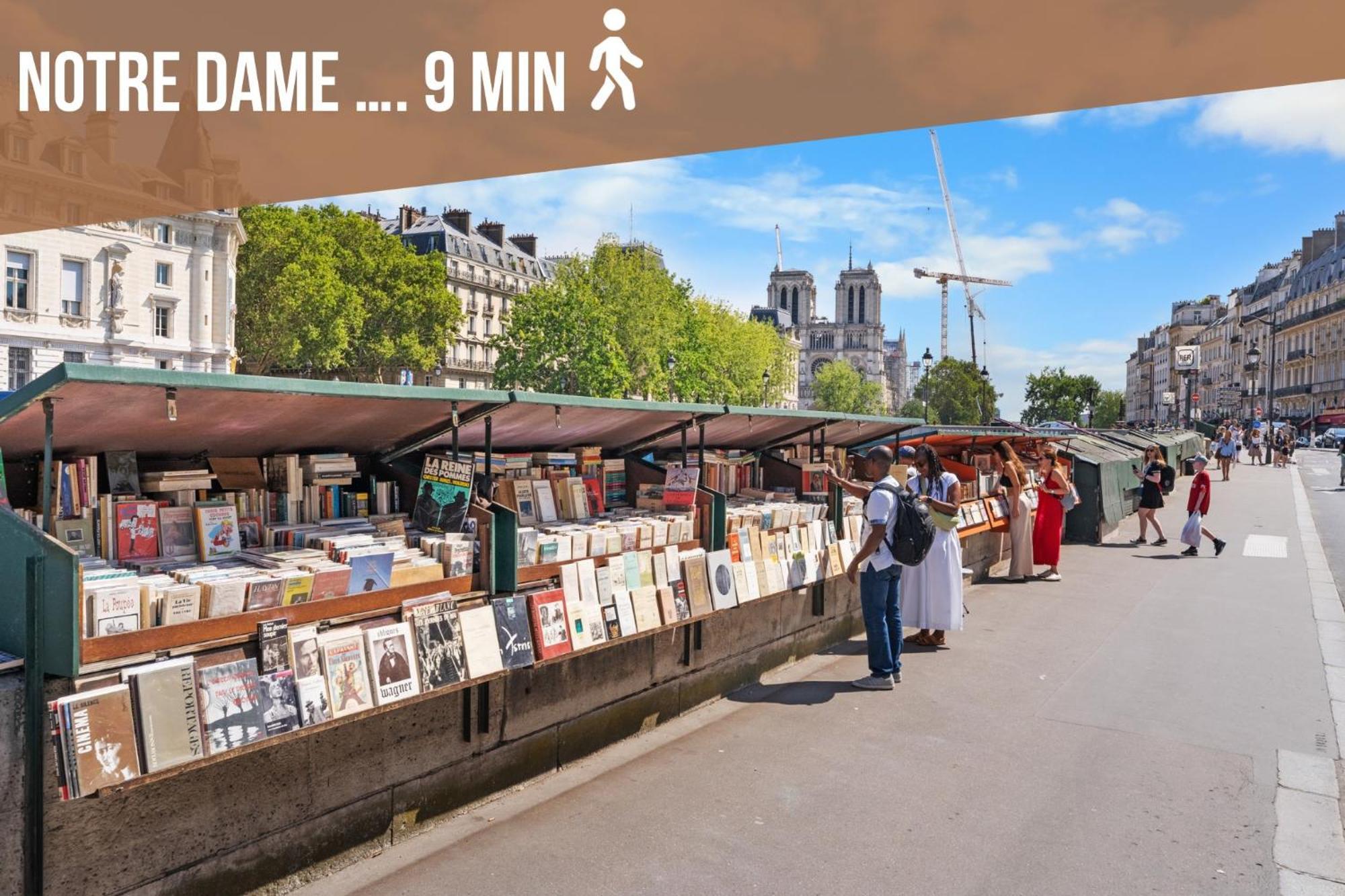 Appartement Cosy A 9 Min A Pied De La Cathedrale Notre Dame París Exterior foto