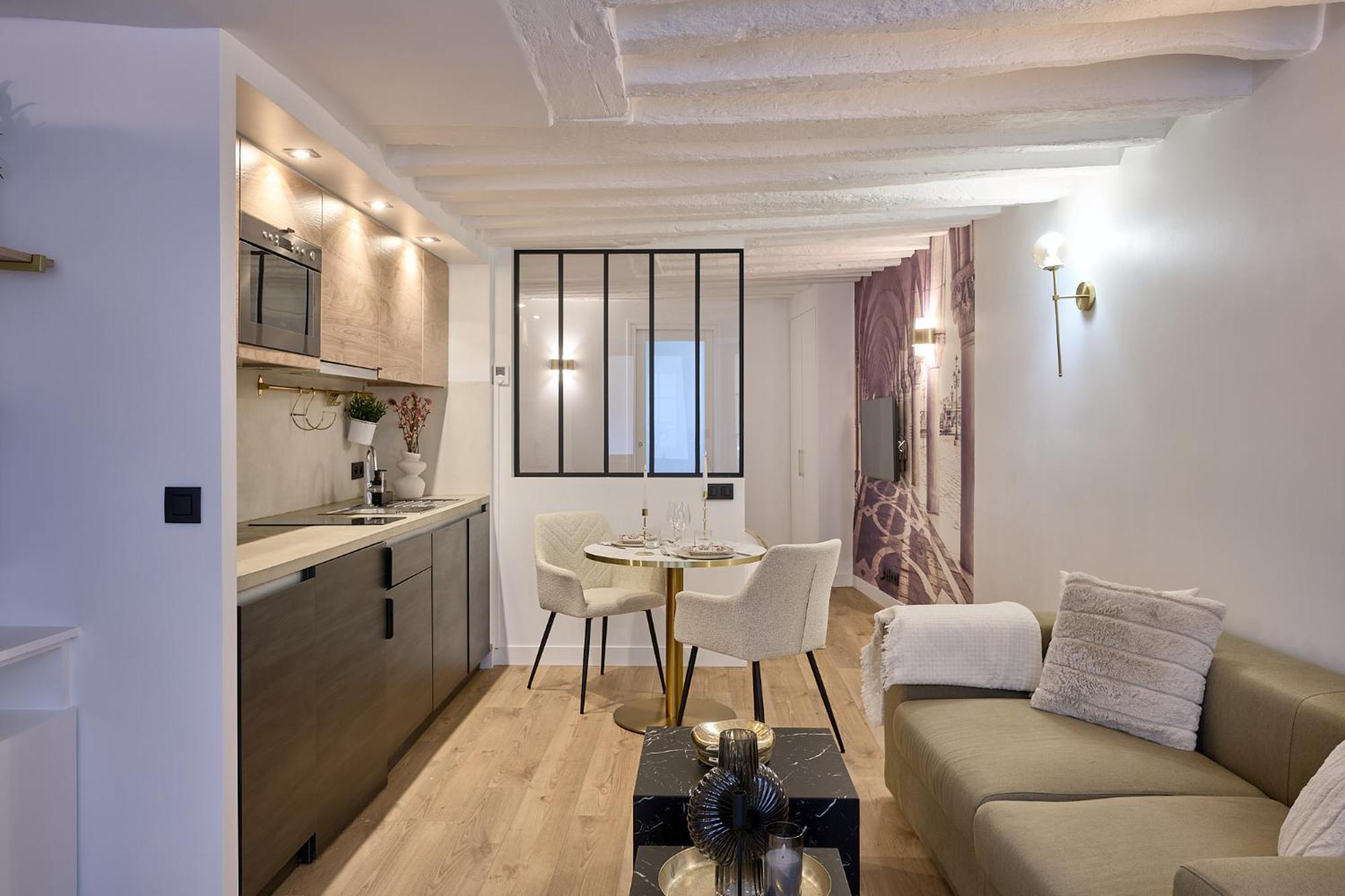 Appartement Cosy A 9 Min A Pied De La Cathedrale Notre Dame París Exterior foto